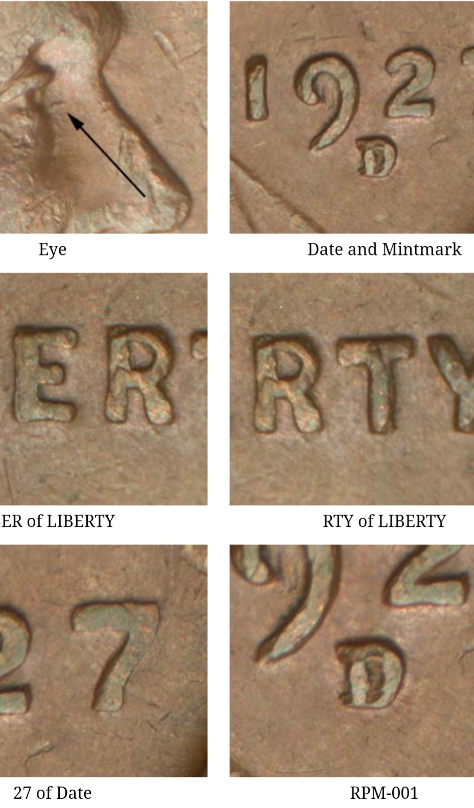 1927-D-DDO-Wheat-Pennies,-Comparing-Die-Stages?