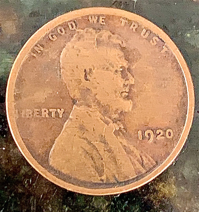 Newbie!-1920-Wheat-Penny-Error-Vs-Damage?