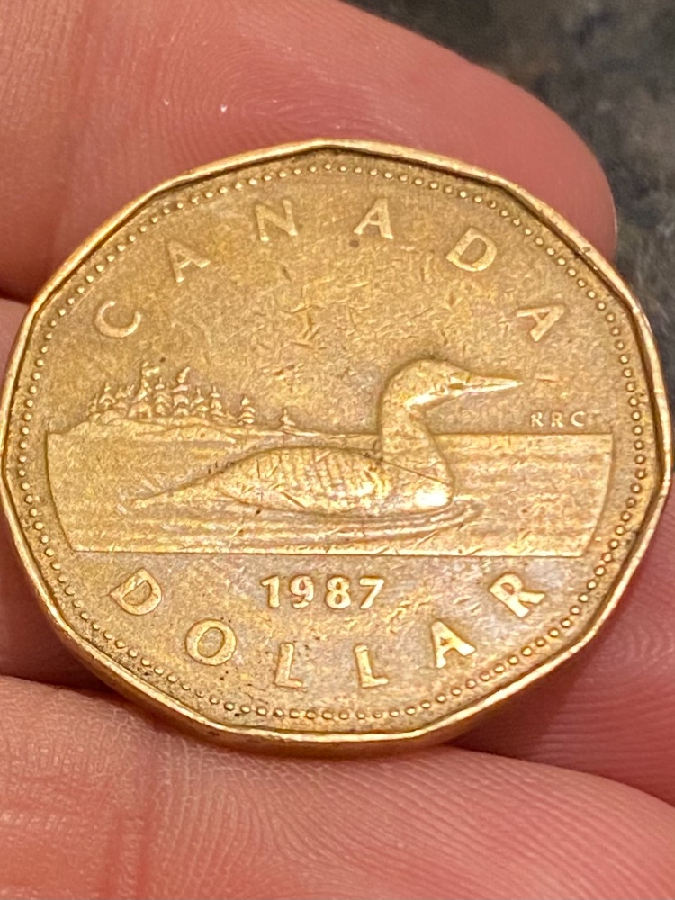 1987-Loonie-Stamping-Error?