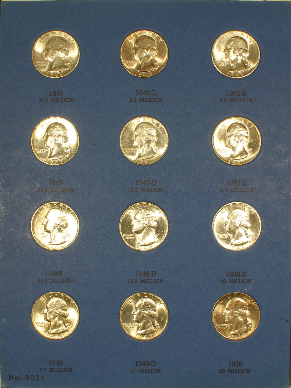 1946-1959-Washington-Quarter-Witman-Folder