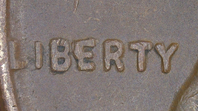 1956-BIE-Penny-With-Die-Chip-On-The-6