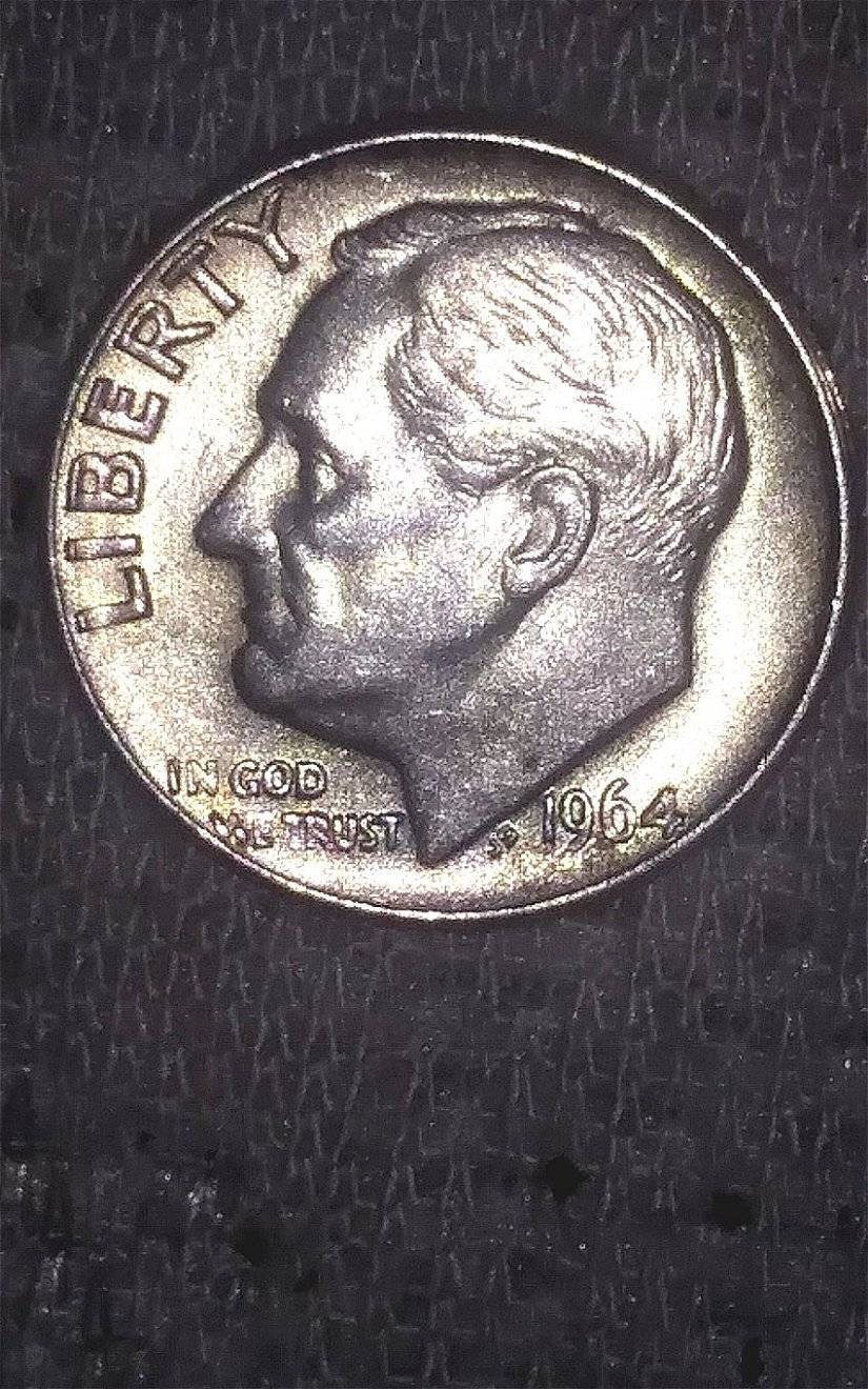 1964-D-Dime-Any-Thing-On-4-Of-Date?-Top-Slant-Of-4-Towards-The-Bottom?