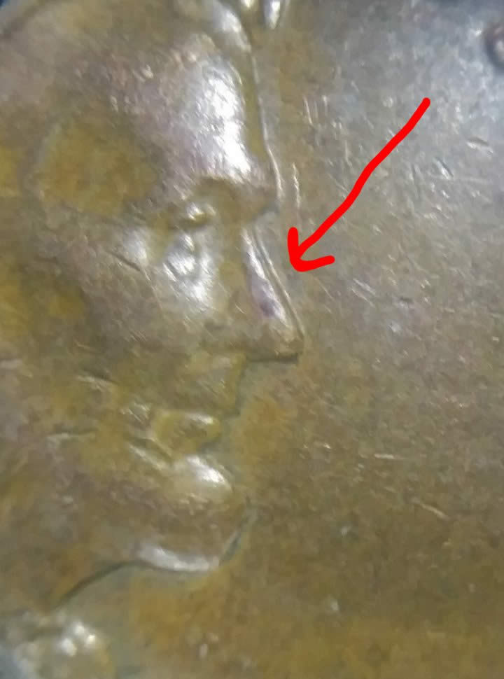 1964-D-Cent-Big-Die-Crack-Possible-Double-Strike