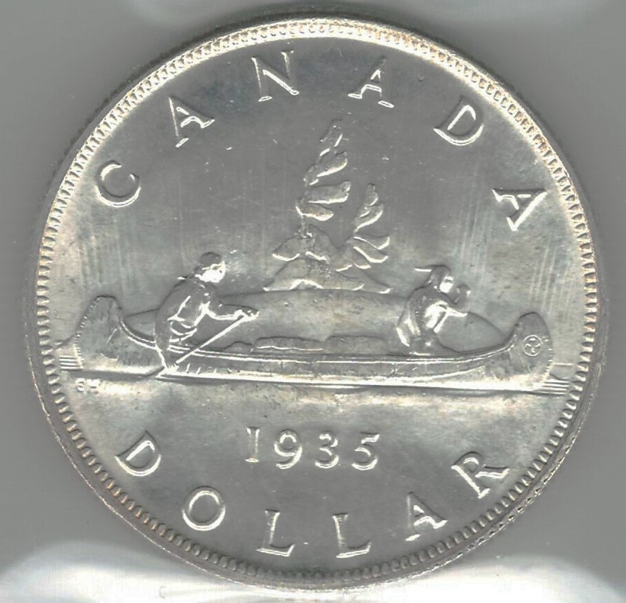 1935-$1-Silver-ICCS-Graded-As-MS---Your-Opinion-Appreciated