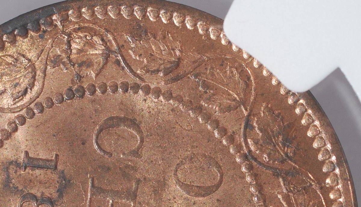 Canada-1859-Large-Cent---Repunched-9---Haxby-E32A