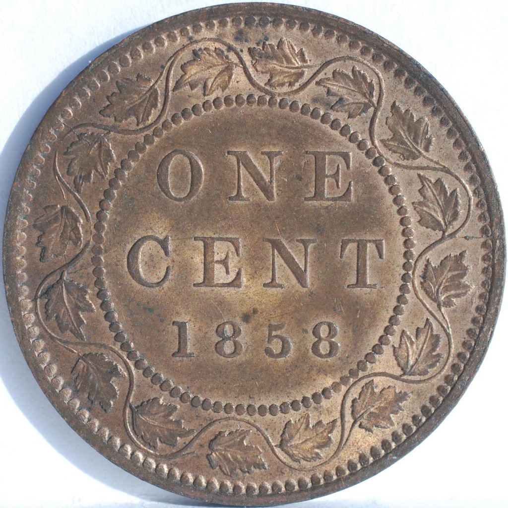 1858-Large-Cent-With-A-