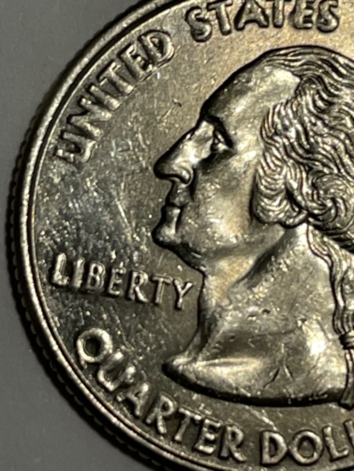 2002-P-New-Hampshire-Quarter-Very-Noticeable-Doubling-Of-Some-Type
