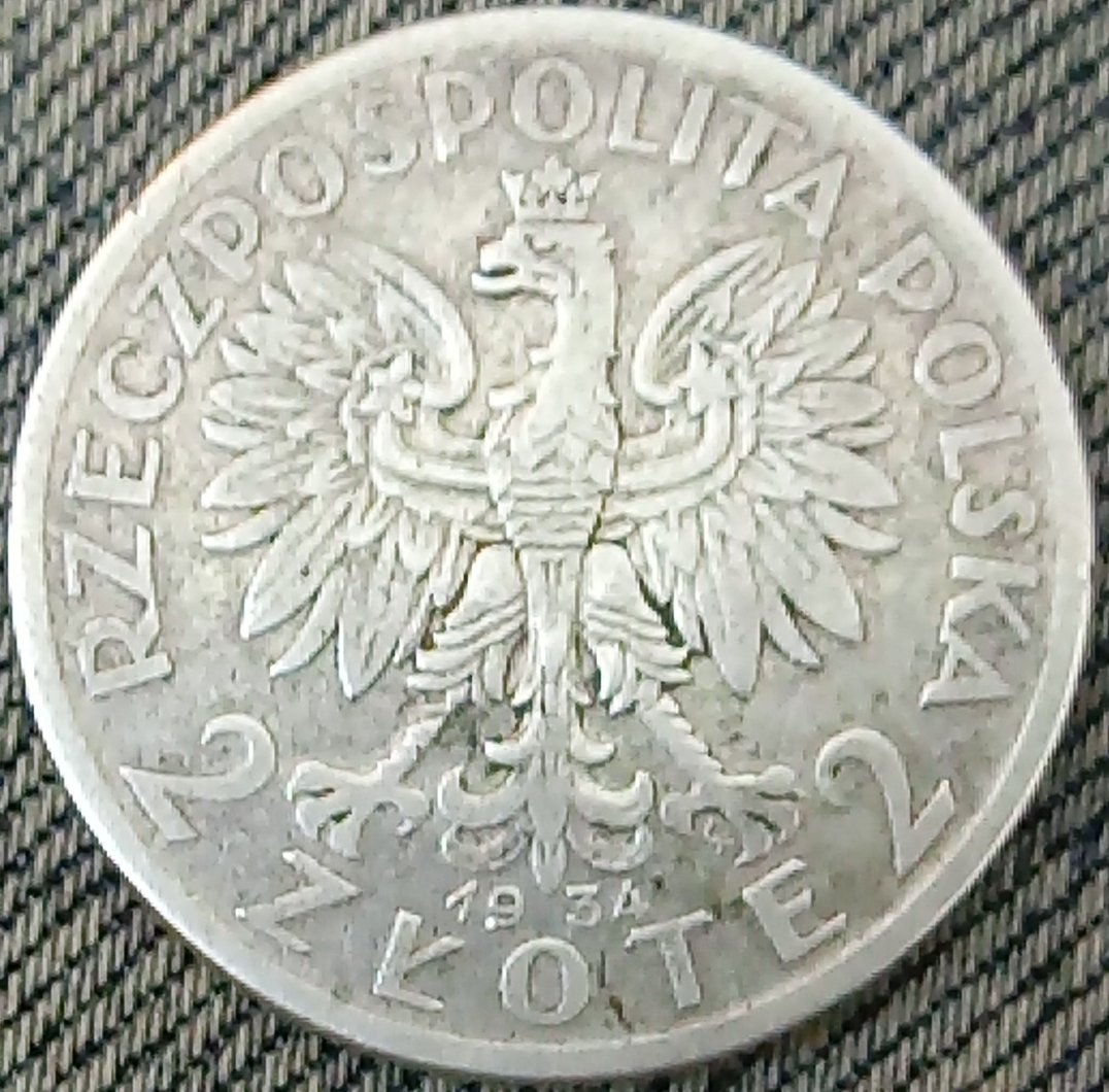 Silver-1934-Polish-2-Zlote