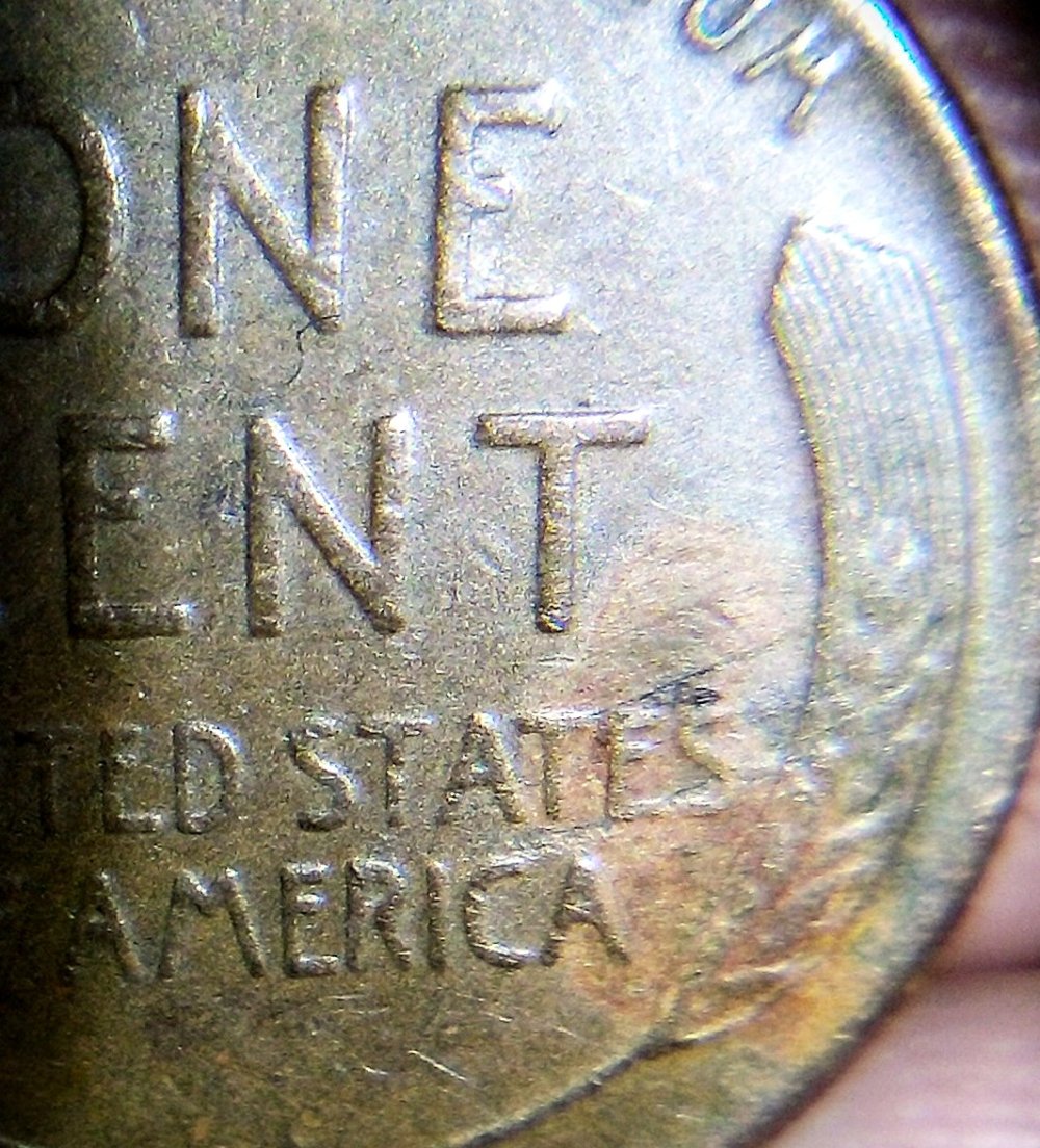 1947-P-Wheat-Penny,-Info-On-This-Rusted-Spot-In-The-Reverse?