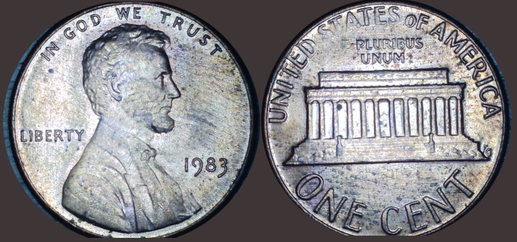 1983-Lincoln-Question-P-No-Mint