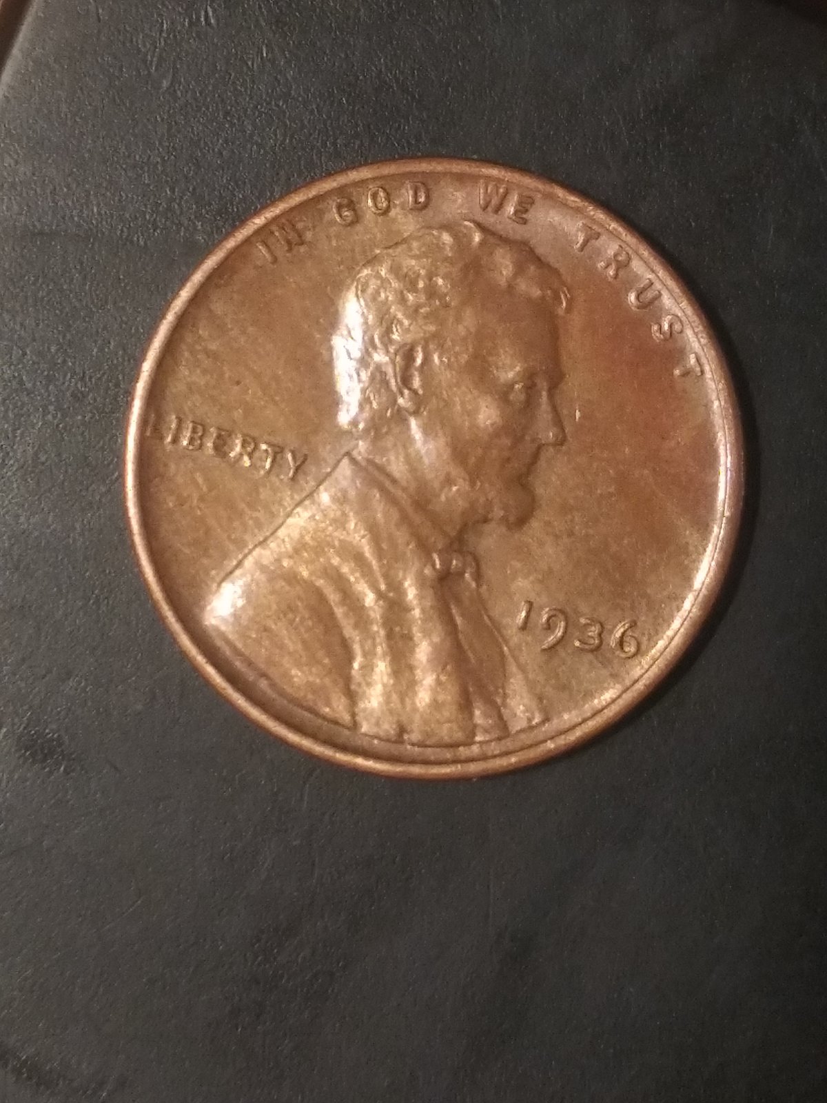 1936-P-Lincoln-Wheat-Cent-Woody?-Pretty-Good-Condition-Also