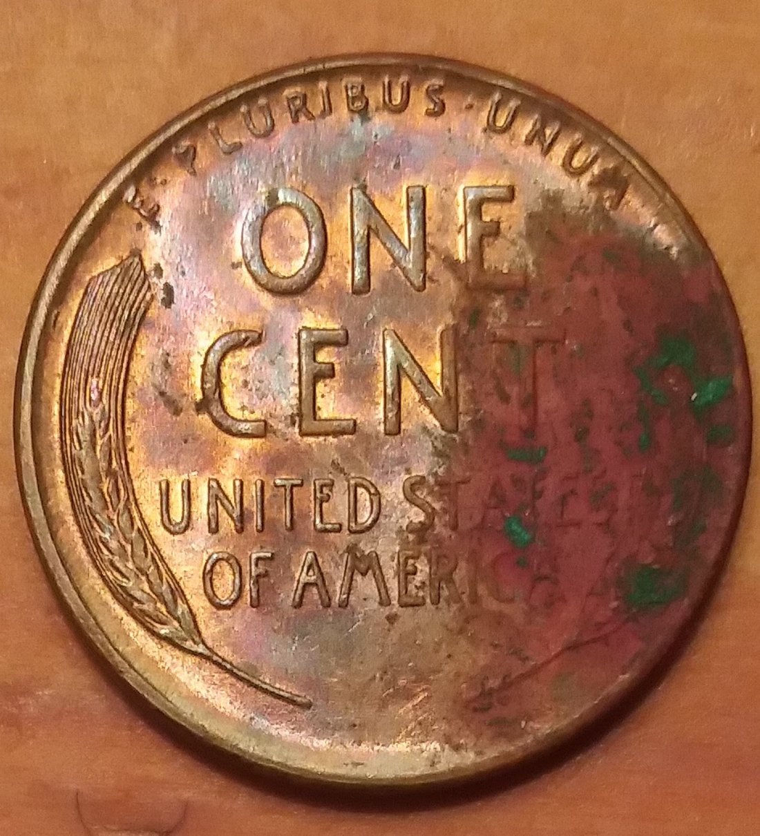 1955-S-Lincoln-Wheat-Cent-With-Multiple-Die-Chips-In-Date-And-Ugly-Reverse