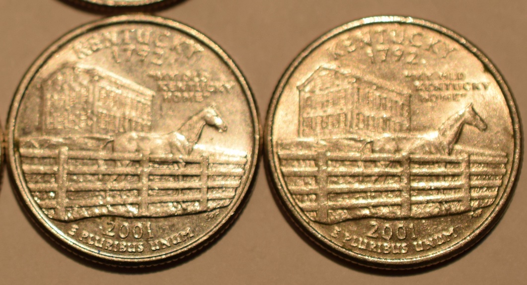 2001-Kentucky-D-Quarter-With-No-Copper-Ridge