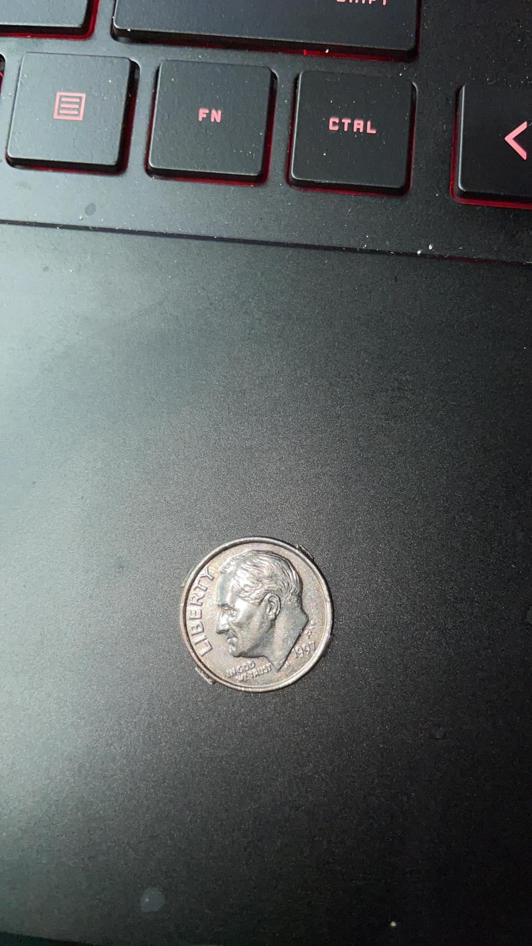 Found-This-1997-P-Dime-At-Work