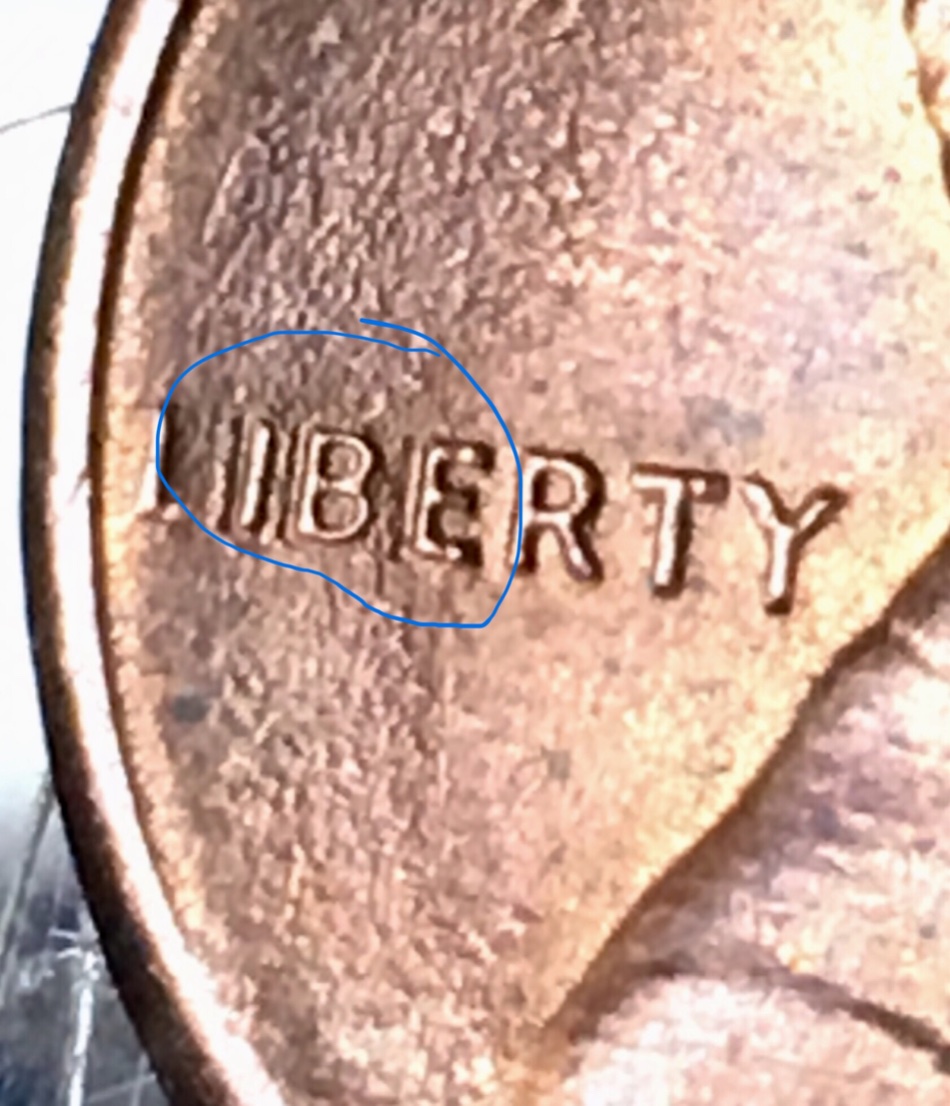1986-D-Lincoln-Penny-Need-Help-Identifying-Marks-By-Liberty-&-On-The-Revers