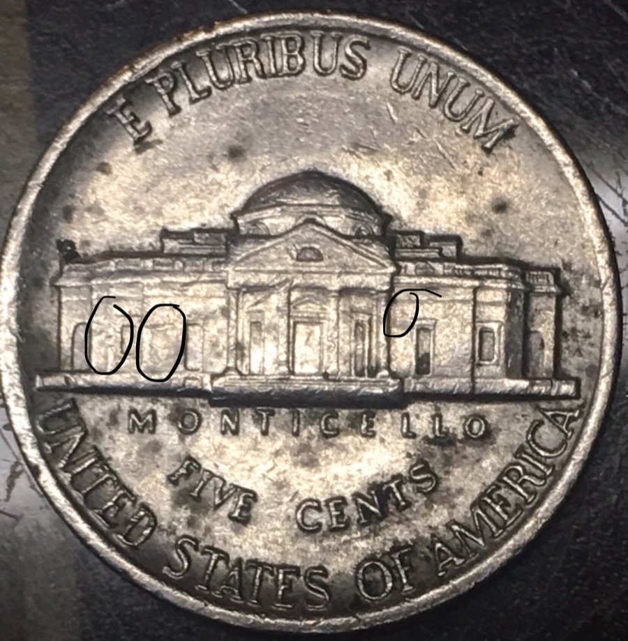 1985-Jefferson-Nickel---What's-This-On-His-Face?--And-On-The-Reverse...