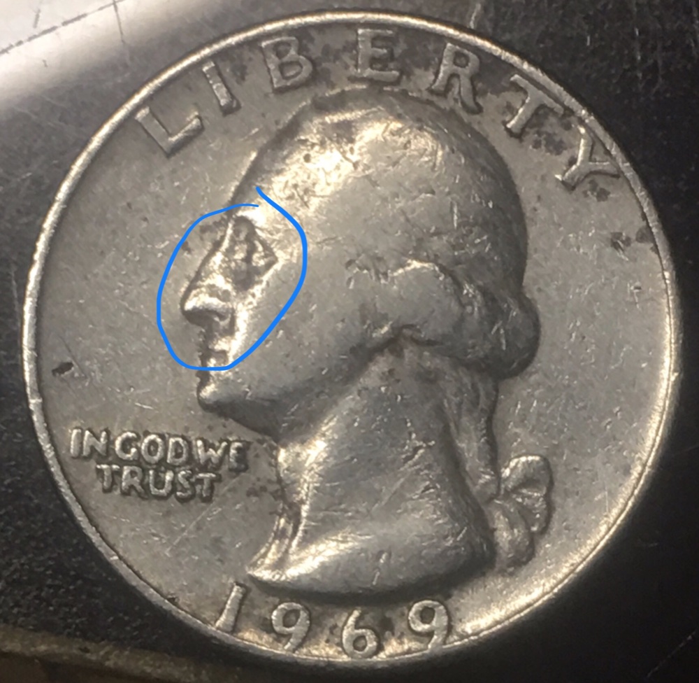 1969-Quarter---What's-This-Around-His-Nose-And-By-His-Eye?