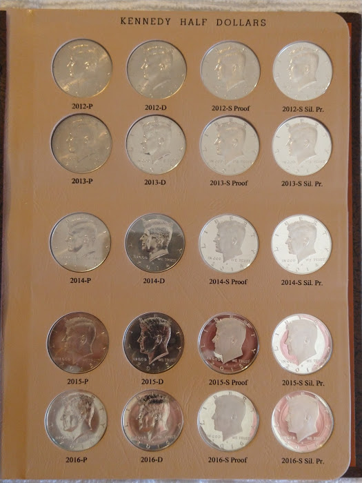 Dearborn's-8166---8167-Kennedy-Dansco-Albums---Complete!-With-Proofs