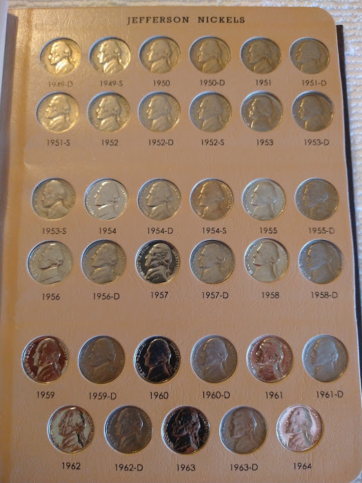 Dearborn's-Completed-Jefferson-Nickel-Dansco-Album-With-All-Proofs-Included