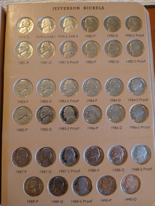 Dearborn's-Completed-Jefferson-Nickel-Dansco-Album-With-All-Proofs-Included