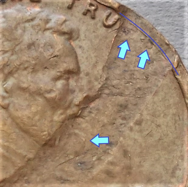 1982-Cent,-Obverse-Flaw?-Or-Just-Damage?