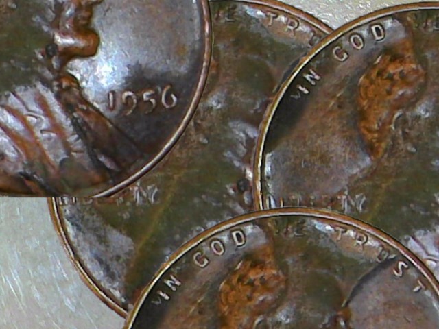 1956-Lincoln-Wheat-Penny-Environmental-Damage?