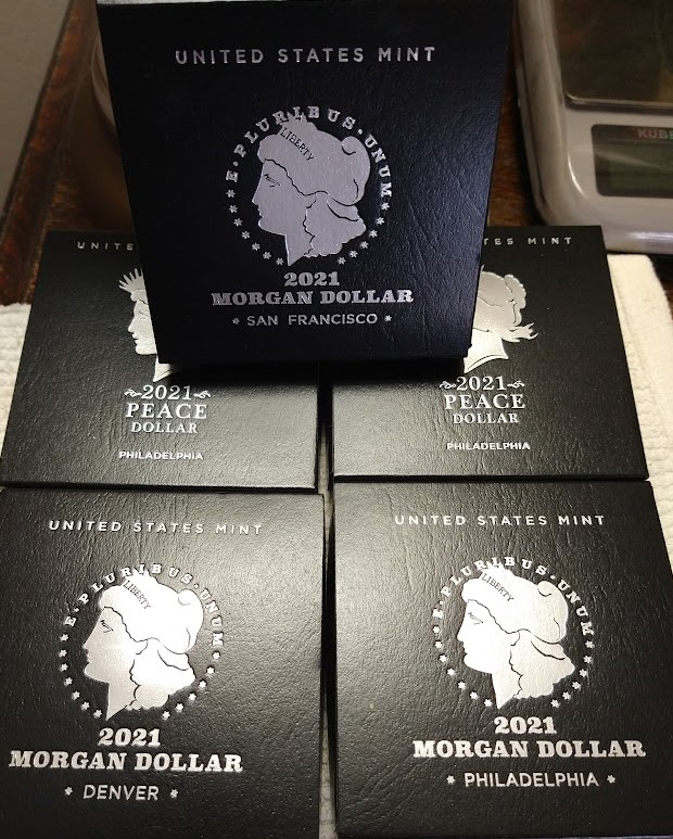 2021-Peace-And-Morgan-Dollars!