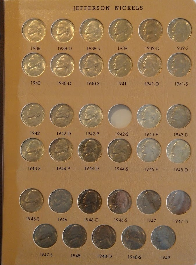 Dearborn's-Updated-And-Completed-Jefferson-Nickel-Dansco-Albums.-With-Proofs