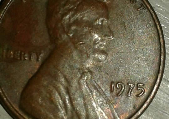 DDO-1975-Penny--7-Of-1975-Is-Jacked-Up-And-Doubled