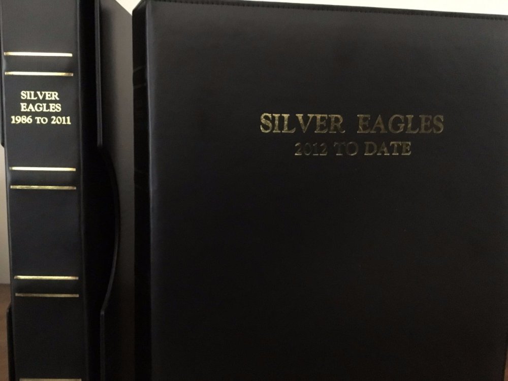 American-Silver-Eagles-Set---CAPS-Album---Photos