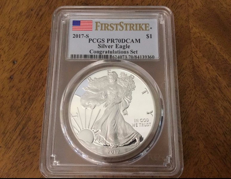 American-Silver-Eagles-Set---CAPS-Album---Photos