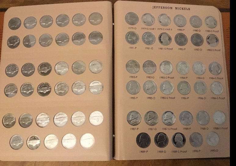 Jefferson-Nickel-Set-CAPS-V/S-Dansco---Photos