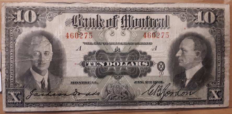 1931-Bank-Of-Montreal-10-Dollar-Banknote