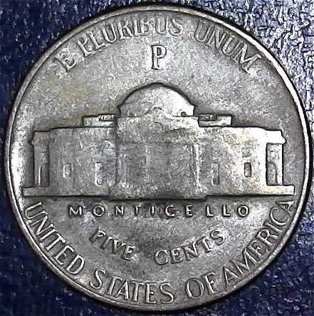 Fun-Find,-1943-P-War-Nickel-In-Forgotten-Roll.