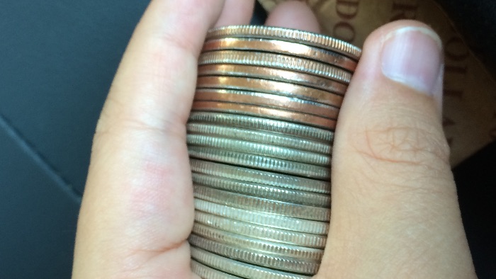 Semi-Full-Roll-Of-Silver-Halves