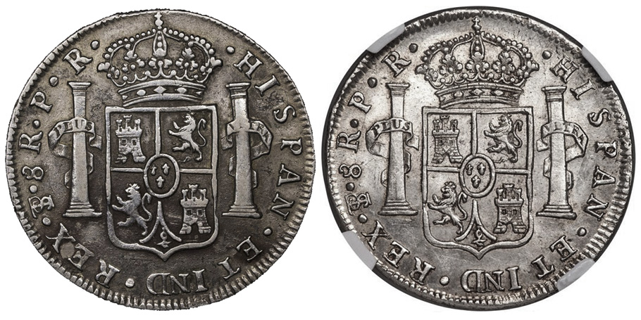 8-Reales-1779-Charles-III-Potosi-Mint