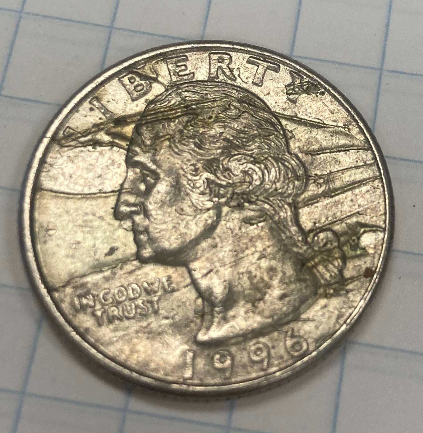 1996-Washington-Quarter,-Is-This-Just-Damage?-Any-Help-Will-Be-Appreciated