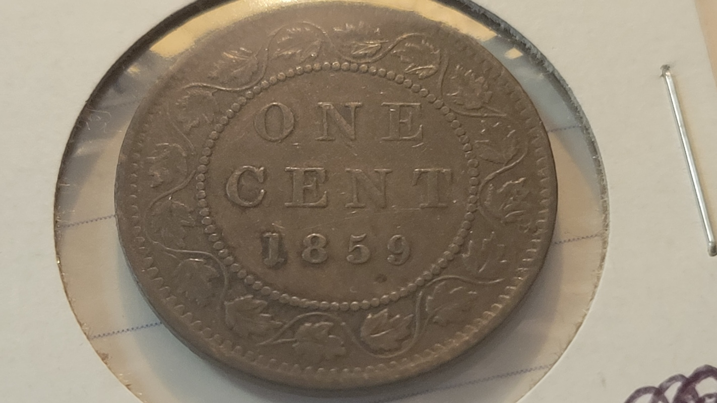 1859-Canada-Large-1-Cent-Variety-Coins---Help-Needed