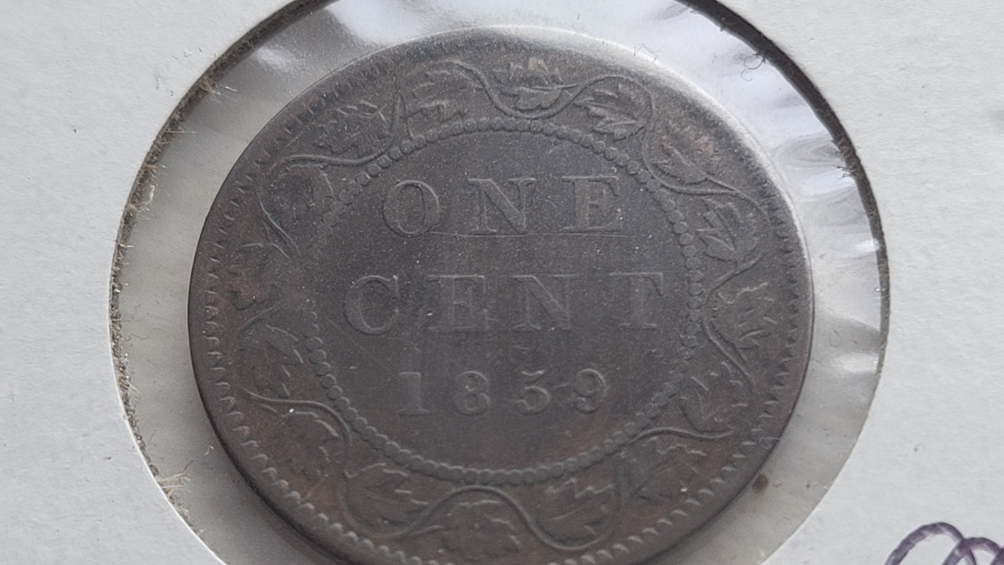 1859-Canada-Large-1-Cent-Variety-Coins---Help-Needed