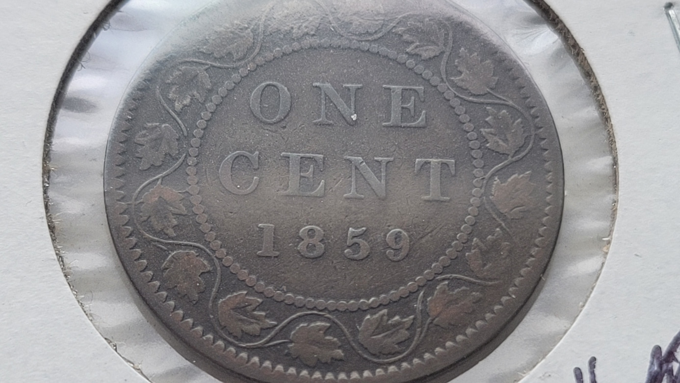 1859-Canada-Large-1-Cent-Variety-Coins---Help-Needed