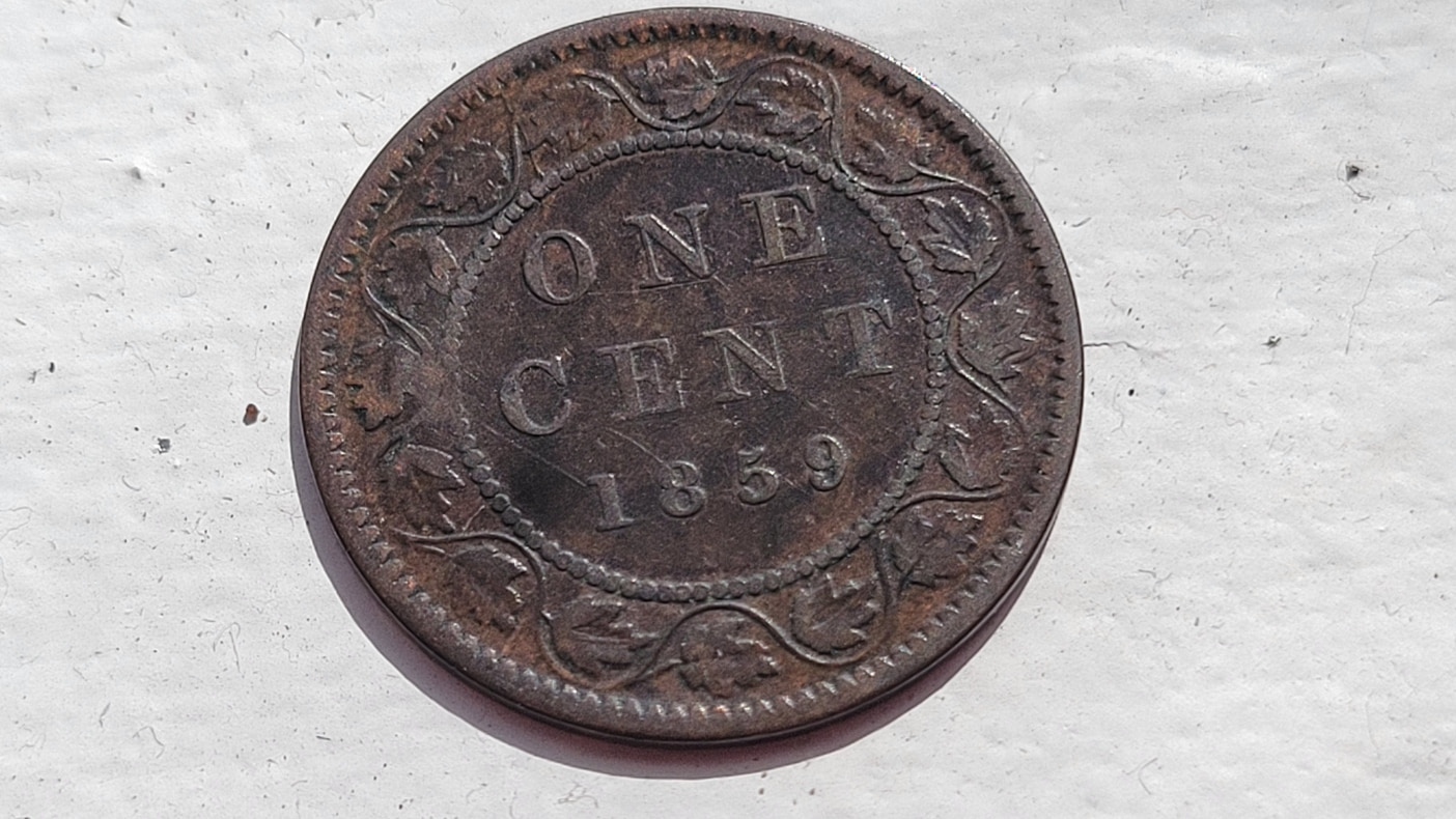 1859-Canada-Large-1-Cent-Variety-Coins---Help-Needed