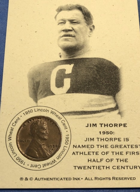 Jim-Thorpe-1950-Lincoln-Wheat-Cent-Football-Card?