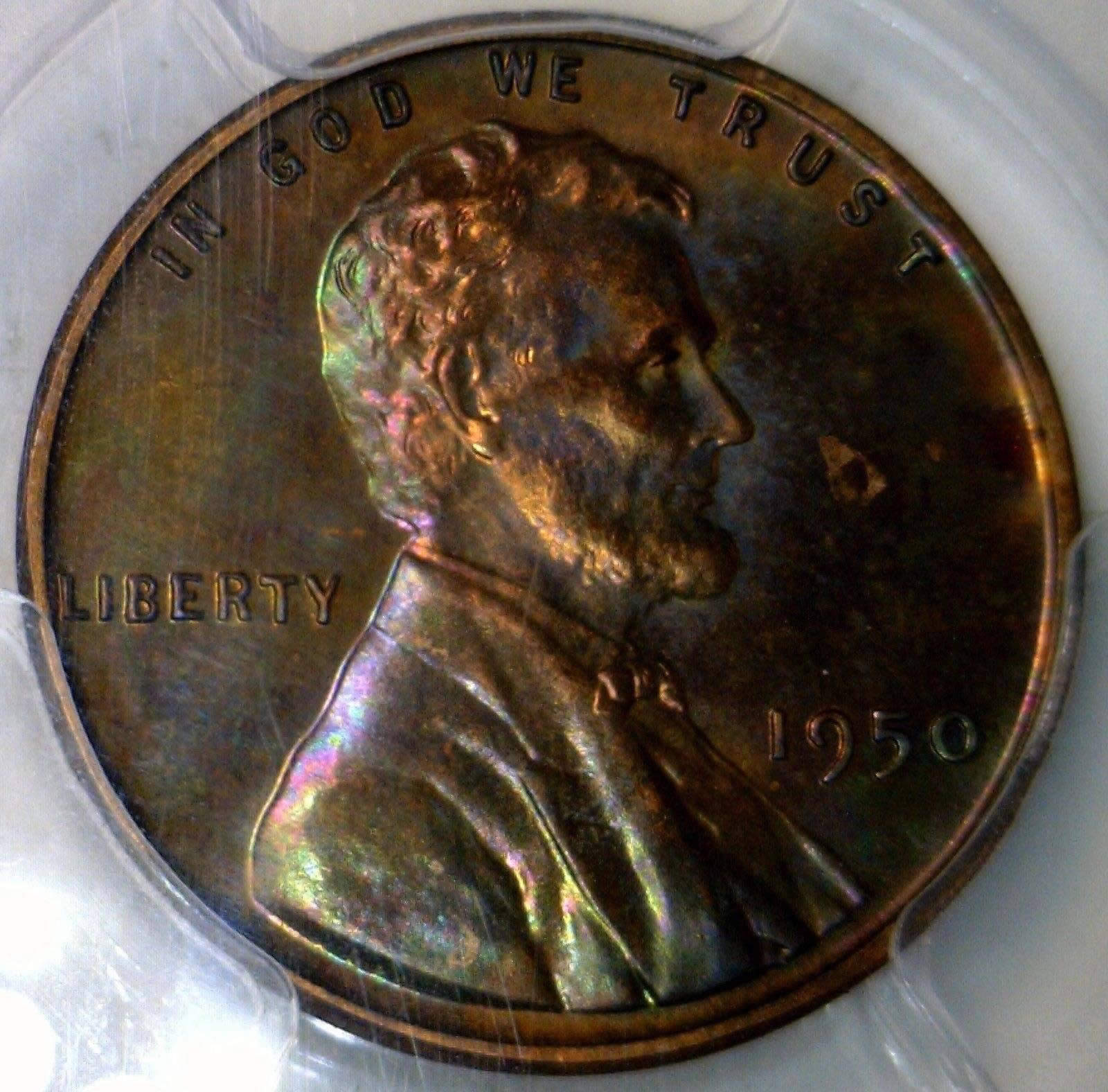 Monster-Toned-Lincoln-Cent-Proof-1950