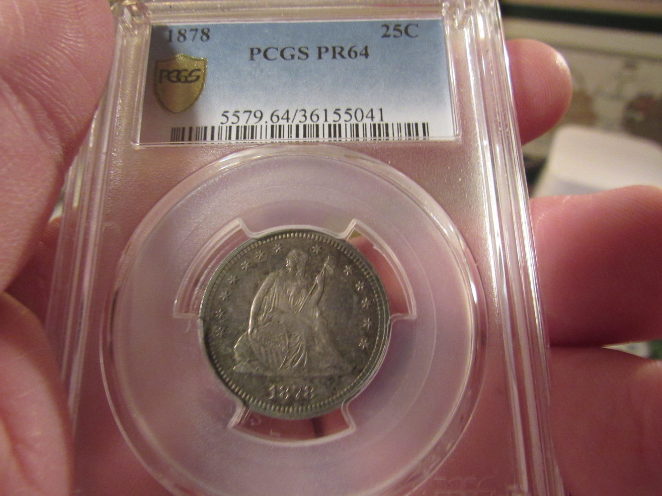 1878-Proof-Seated-Liberty-Quarter-Proof-64