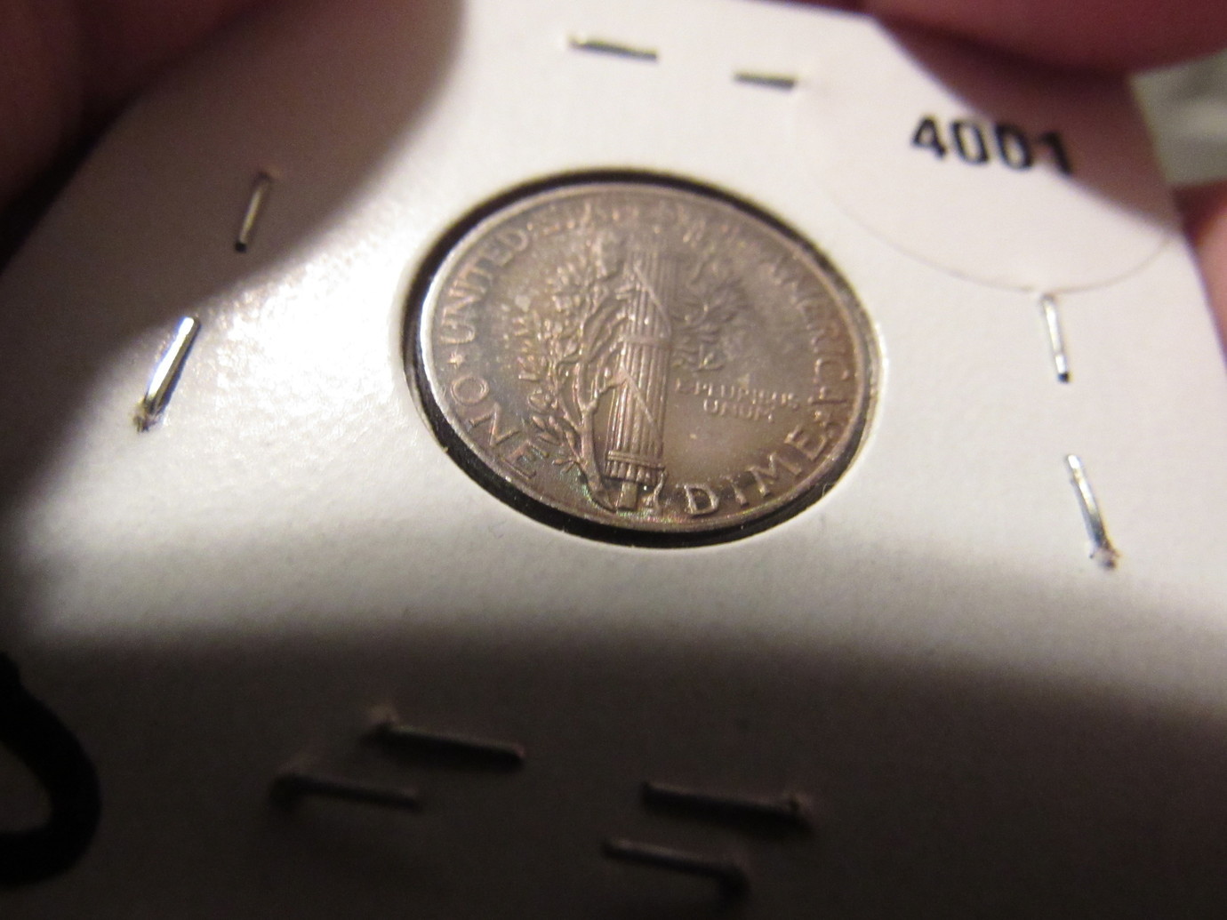 1943-Dark-Toned-Mercury-Dime-With-Some-Color