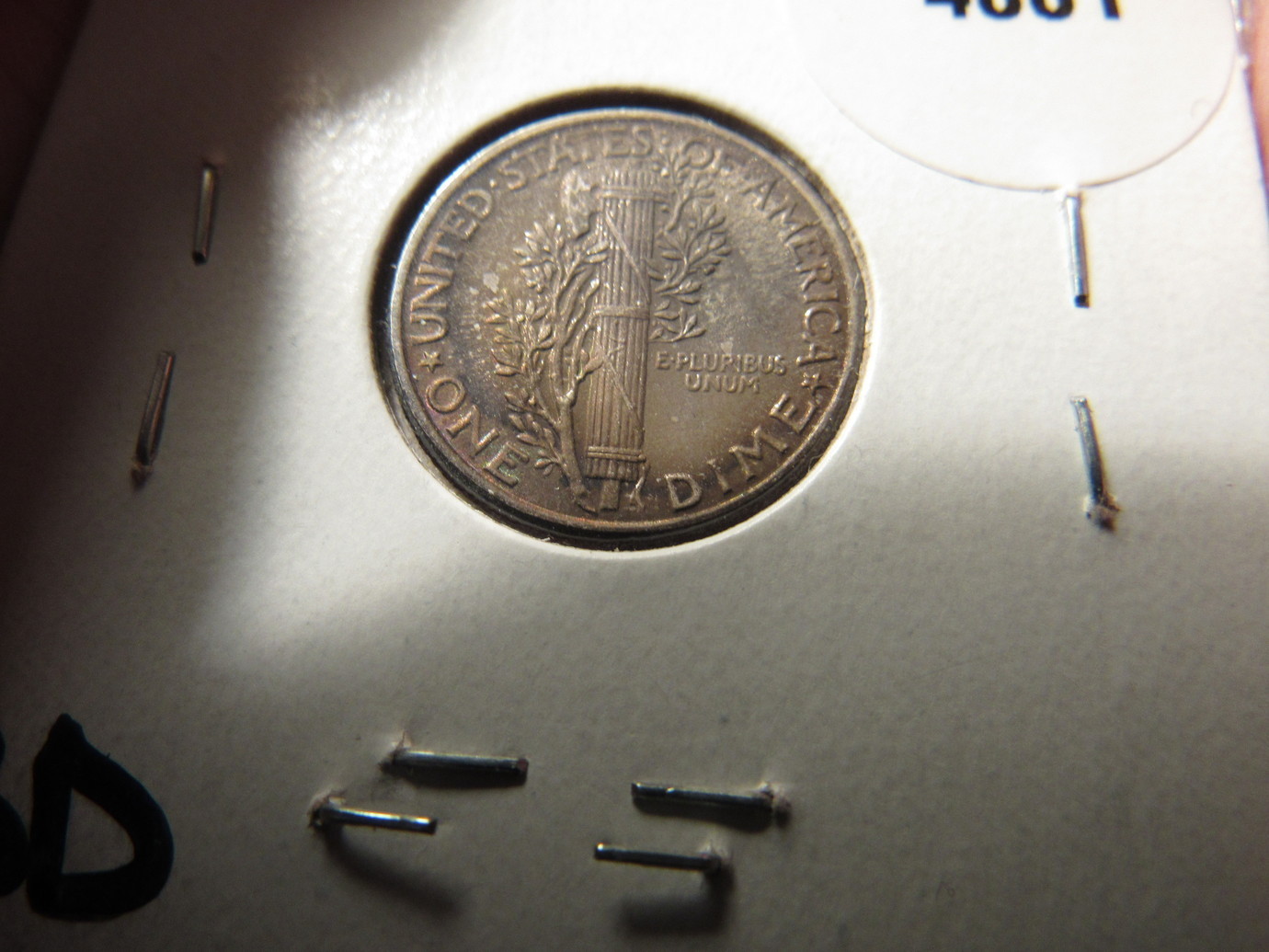 1943-Dark-Toned-Mercury-Dime-With-Some-Color