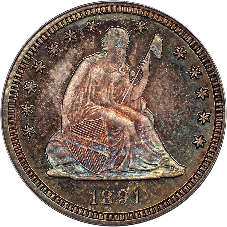 1891-Proof-Seated-Liberty-Quarter---You-Vs-PCGS---Grade-Me