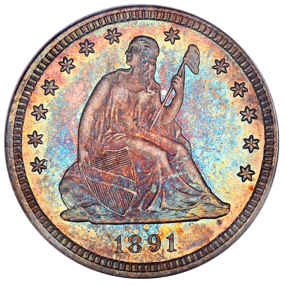 1891-Proof-Seated-Liberty-Quarter---You-Vs-PCGS---Grade-Me