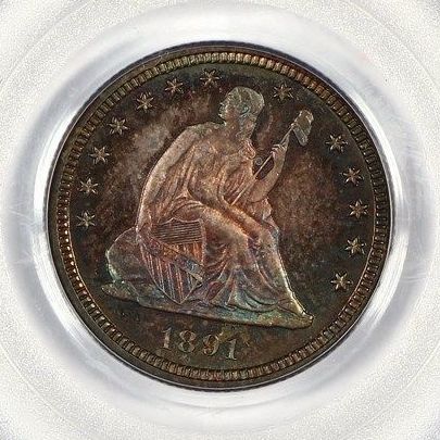 1891-Proof-Seated-Liberty-Quarter---You-Vs-PCGS---Grade-Me