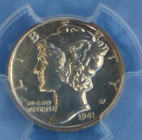 1941-Proof-66-Mercury-Dime